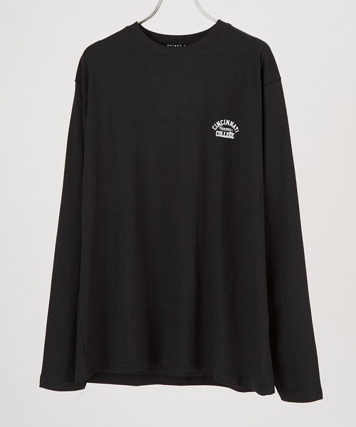 improves(インプローブス)の「カレッジロゴ プリント ロンT(Tシャツ/カットソー・メンズ・ホワイト系その他/ベージュ/杢グレー/カーキ/ブラウン/チャコール/ブラック/ホワイト/ブラック系その他/グリーン・LARGE/MEDIUM/X-LARGE)」の17枚目の写真