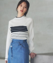 Andemiu | リブプチハイニット185915(ニット/セーター)