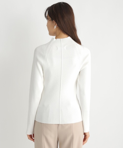 Andemiu（アンデミュウ）の「リブプチハイニット185915（ニット/セーター・レディース・ラベンダー/イエロー/その他1/ブラック/オフホワイト・FREE）」の19枚目の写真