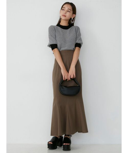 MURUA（ムルーア）の「ハイウエストマーメイドスカート【セットアップ