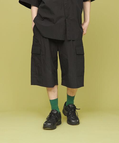 CITEN（シテン）の「＜CITEN＞カーゴショーツ（カーゴパンツ・メンズ・ブラック/オリーブ/ベージュ・M/L）」の5枚目の写真