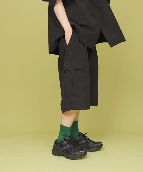 CITEN（シテン）の「＜CITEN＞カーゴショーツ（カーゴパンツ・メンズ・ブラック/オリーブ/ベージュ・M/L）」の6枚目の写真