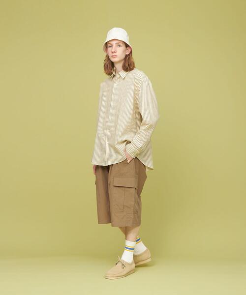 CITEN（シテン）の「＜CITEN＞カーゴショーツ（カーゴパンツ・メンズ・ブラック/オリーブ/ベージュ・M/L）」の7枚目の写真