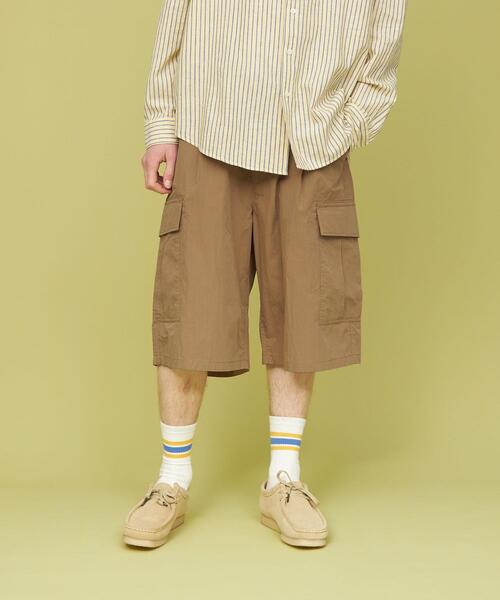 CITEN（シテン）の「＜CITEN＞カーゴショーツ（カーゴパンツ・メンズ・ブラック/オリーブ/ベージュ・M/L）」の8枚目の写真