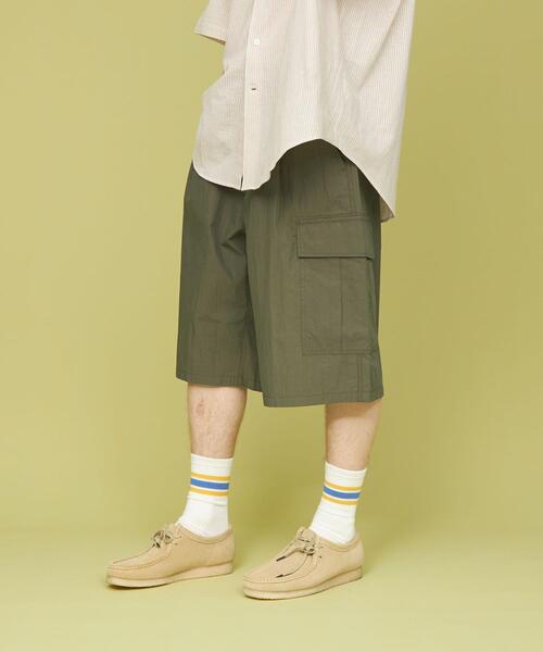CITEN（シテン）の「＜CITEN＞カーゴショーツ（カーゴパンツ・メンズ・ブラック/オリーブ/ベージュ・M/L）」の10枚目の写真