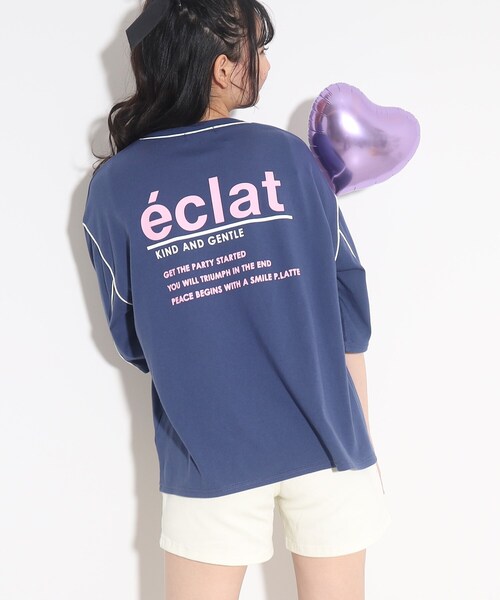 ティッピングポロTシャツ (ピンク) main image 0