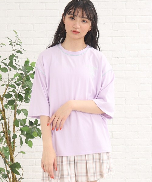 ティッピングポロTシャツ (ピンク) main image 1