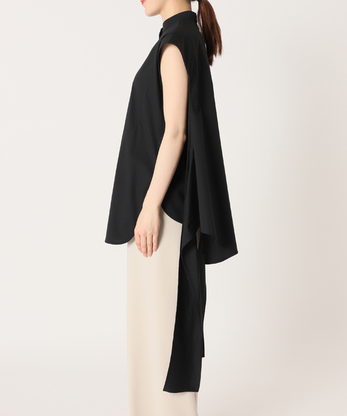 SATORU SASAKI◆ノースリーブブラウス/2/コットン/BLK/SS23-SH02-104 SATORU SASAKI / サトル ササキ】ノットブラウス 2023SS - メルカリ