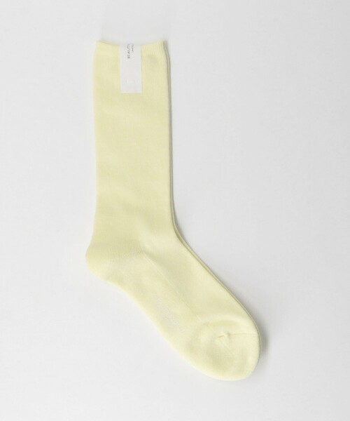 BEAUTY&YOUTH UNITED ARROWS（ビューティーアンドユースユナイテッドアローズ）の「プレーンパイル レギュラー ソックス（ソックス/靴下・メンズ・ホワイト/ライトブルー/ブラック/クリーム/マスタード/ロイヤルブルー・FREE）」の3枚目の写真