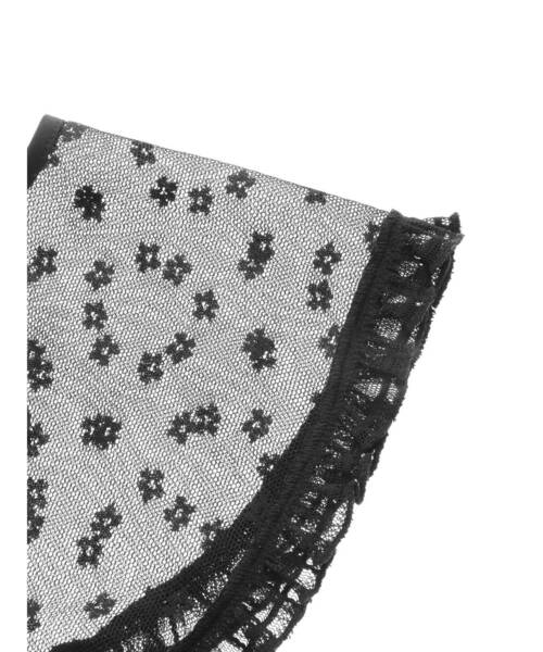 merry jenny（メリージェニー）の「bigレーシーフリル付け襟（付け襟・レディース・ブラック/オフホワイト・FREE）」の21枚目の写真