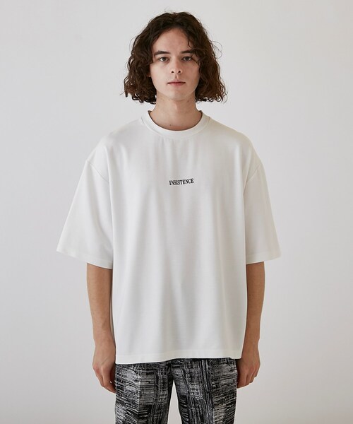 tk.TAKEO KIKUCHI（ティーケータケオキクチ）の「◆スライスグラフィックTシャツ（Tシャツ/カットソー・メンズ・ブラック/ホワイト・02/01/03）」の4枚目の写真