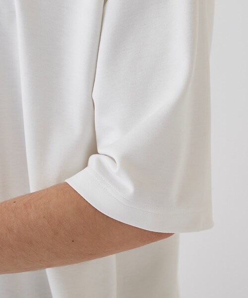 tk.TAKEO KIKUCHI（ティーケータケオキクチ）の「◆スライスグラフィックTシャツ（Tシャツ/カットソー・メンズ・ブラック/ホワイト・02/01/03）」の8枚目の写真