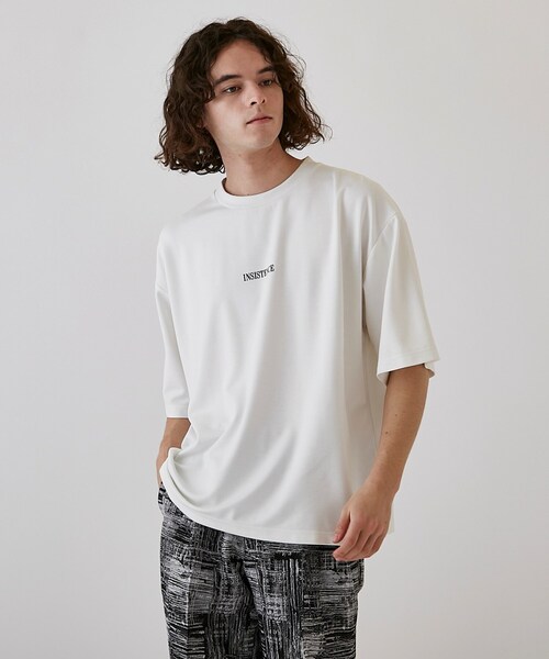 tk.TAKEO KIKUCHI（ティーケータケオキクチ）の「◆スライスグラフィックTシャツ（Tシャツ/カットソー・メンズ・ブラック/ホワイト・02/01/03）」の18枚目の写真