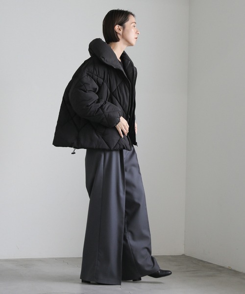 【23AW NEW】 HERNO_women/ダイヤモンドキルト ダウンジャケット 23AW NEW】 HERNO_women/ダイヤモンドキルト ダウンジャケット