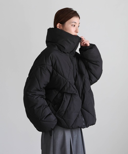 Minayo Select バックフレアダウンジャケット　新品　ブラック バックフレアダウンジャケット | 渡辺美奈代オフィシャルブログ