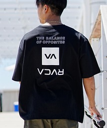 RVCA | 【ムラサキスポーツ別注】RVCA/ルーカ バックプリントTシャツ クルーネックT/ルーズシルエット ワンポイント BD041-P23(Tシャツ/カットソー)