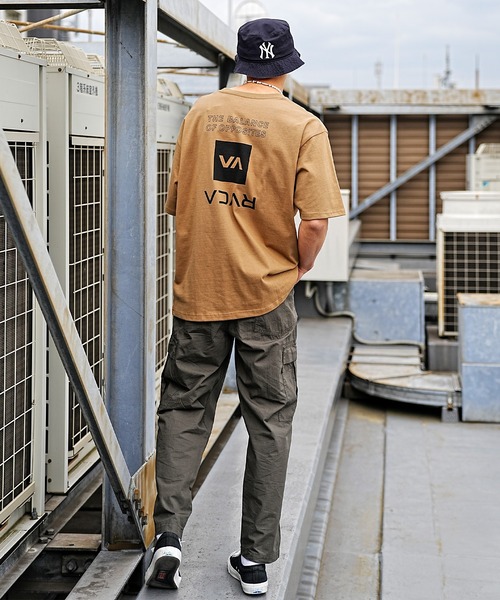 ムラサキスポーツ別注】RVCA/ルーカ バックプリントTシャツ クルー