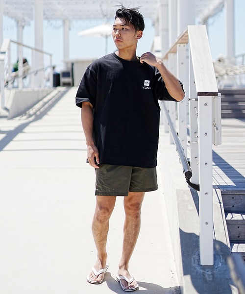 ムラサキスポーツ別注】RVCA/ルーカ バックプリントTシャツ クルー