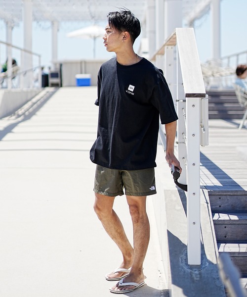 RVCA（ルーカ）の「【ムラサキスポーツ別注】RVCA/ルーカ バックプリントTシャツ クルーネックT/ルーズシルエット ワンポイント BD041-P23（Tシャツ/カットソー・メンズ・ホワイト/ブラック/グレイッシュベージュ・M/L/XL）」の17枚目の写真