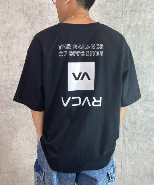 【RVCA】ブル テリア バックプリント Tシャツ★色違い多数あり♪ RVCA】ブル テリア バックプリント Tシャツ☆色違い多数あり