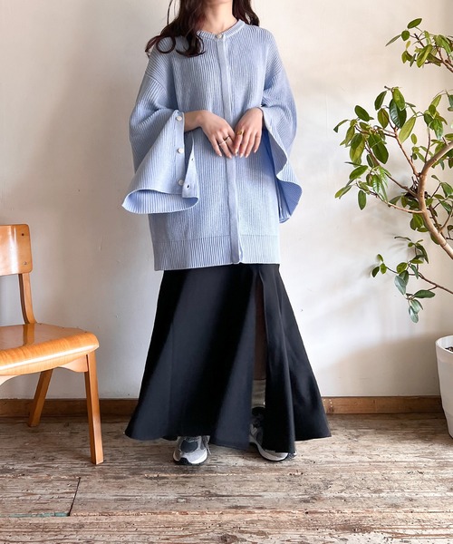 Mysa&Liina（ミーサリーナ）の「バックリボンマーメイドキャミワンピース（ワンピース・レディース・アイボリー/ブラック・M/L）」の12枚目の写真