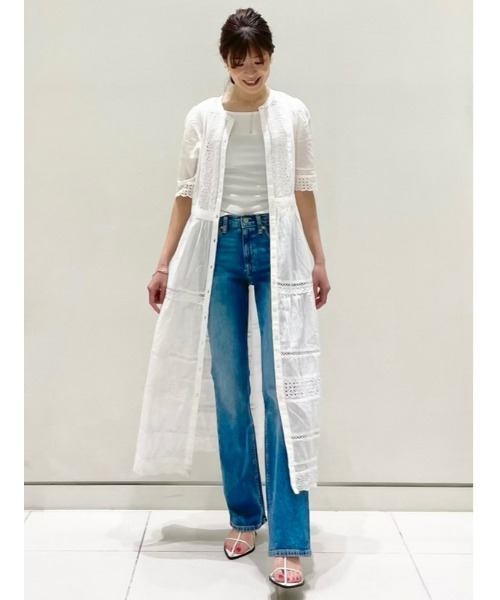 【SELF PORTRAIT】レース ボタン ミディ ワンピース 2色 関税込☆VIP価格【SELF PORTRAIT】レースカラー ミディドレス