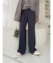 JUMELLE | ストレートルーズスラックス(スラックス)