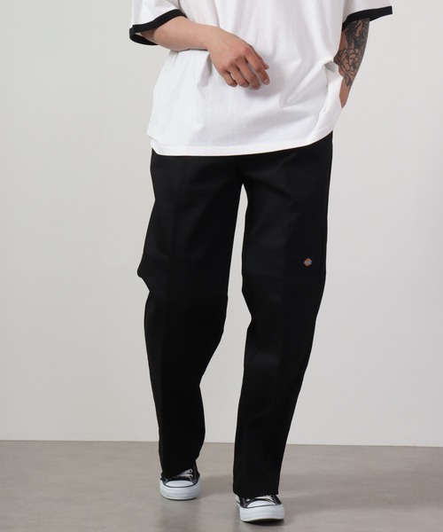 Dickies(ディッキーズ)の「Dickies ダブルニーチノパンツ(チノパンツ・メンズ・ダークネイビー/グリーン系その他/ダークブラウン/チャコールグレー/レッド系その他/オリーブ/ベージュ系/ブラック/グリーン系その他2/ホワイト・36/32/34/30/28)」の3枚目の写真