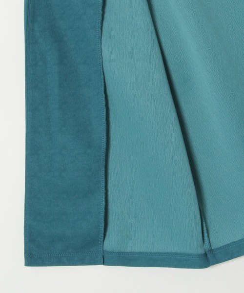 ikka(イッカ)の「【2点セット】ジョーゼットジレインナーセット(ベスト・メンズ・ブラック/グリーン・S/M/L/XL)」の7枚目の写真