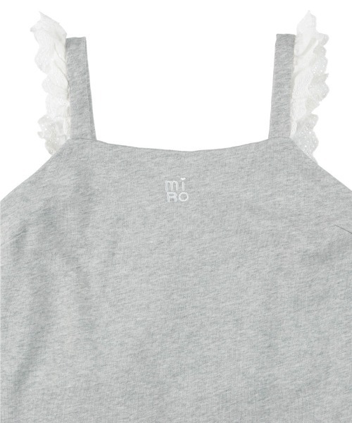 MIRO AMURETTE(ミロアミュレット)の「MIRO sweat cami onepiece/スウェットキャミワンピース(ワンピース・レディース・グレー・MEDIUM/SMALL)」の14枚目の写真