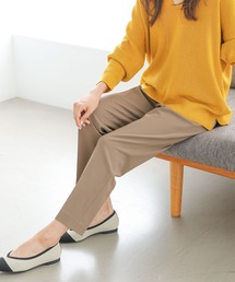 <ロングセラー>サマ見えリラクシーテーパードパンツ