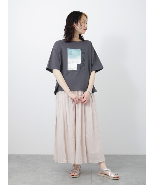 ボイルギャザースカート