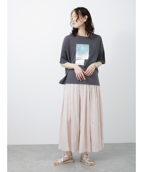 ボイルギャザースカート