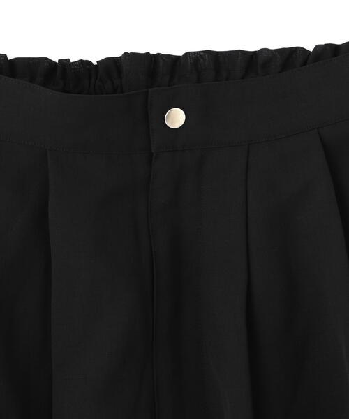 schott(ショット)の「【Women's】SchottxRUMBLE RED/ショット×ランブルレッド/CHIFFON SNOW PANTS/シフォン スノーパンツ(カーゴパンツ・レディース・ホワイト系2/ブラック・F)」の12枚目の写真