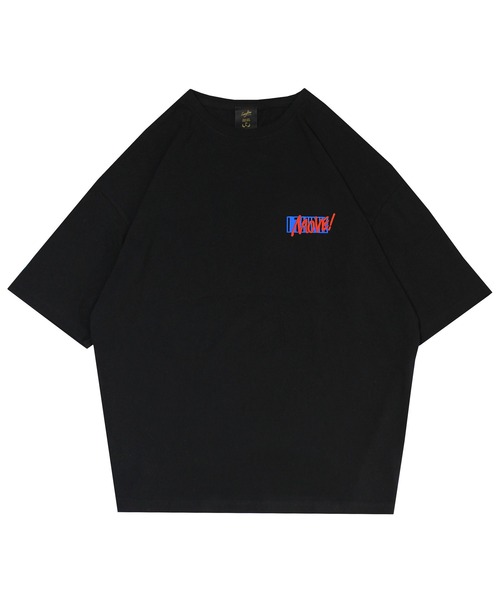 Leyline（レイライン）の「【Leyline】ビッグシルエットTシャツ「Over paint tee」（Tシャツ/カットソー・メンズ・ホワイト/ブラック・MEDIUM/LARGE/X-LARGE）」の3枚目の写真