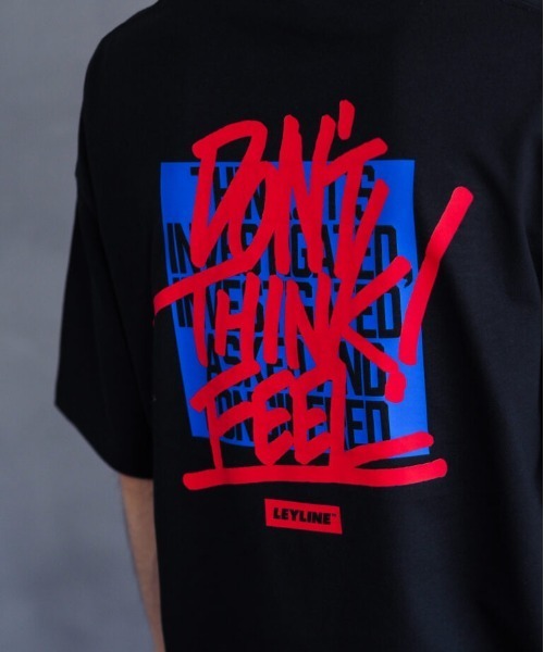 Leyline(レイライン)の「【Leyline】ビッグシルエットTシャツ「Over paint tee」(Tシャツ/カットソー・メンズ・ホワイト/ブラック・MEDIUM/LARGE/X-LARGE)」の5枚目の写真