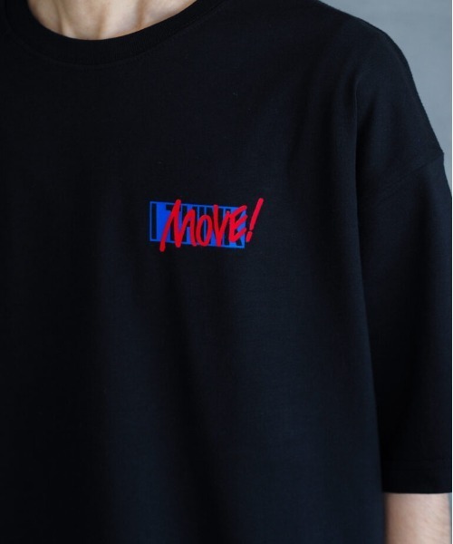 Leyline(レイライン)の「【Leyline】ビッグシルエットTシャツ「Over paint tee」(Tシャツ/カットソー・メンズ・ホワイト/ブラック・MEDIUM/LARGE/X-LARGE)」の6枚目の写真