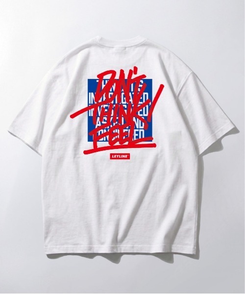 Leyline(レイライン)の「【Leyline】ビッグシルエットTシャツ「Over paint tee」(Tシャツ/カットソー・メンズ・ホワイト/ブラック・MEDIUM/LARGE/X-LARGE)」の9枚目の写真