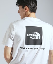 【THE NORTH FACE/ザノースフェイス】日本未発売 コットン NSE BOXロゴ 半袖 Tシャツ / COTTON NSE BOX LOGO S/SR/TEE