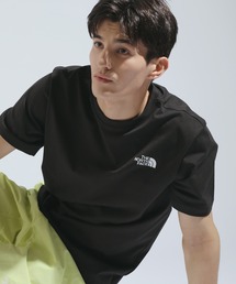 【THE NORTH FACE/ザノースフェイス】日本未発売 コットン NSE BOXロゴ 半袖 Tシャツ / COTTON NSE BOX LOGO S/SR/TEE