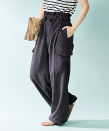 JOURNAL STANDARD（ジャーナルスタンダード）の「【＆FUNCTION】リネンライクカーゴパンツ（カーゴパンツ・レディース）」