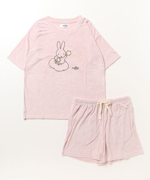 【送料0円】 ミッフィー セール】miffy / 半袖 上下セット ルームウェア ルームウェア・パジャマ