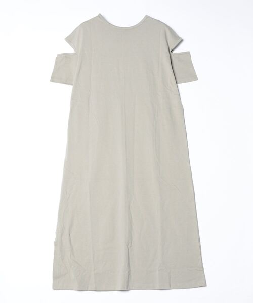 DROIT BELLO（ドロイトベロ）の「DROIT BELLO(ドロイトベロ) 袖スリットカットソーワンピース（ワンピース・レディース・ブラック/カーキ・F）」の14枚目の写真