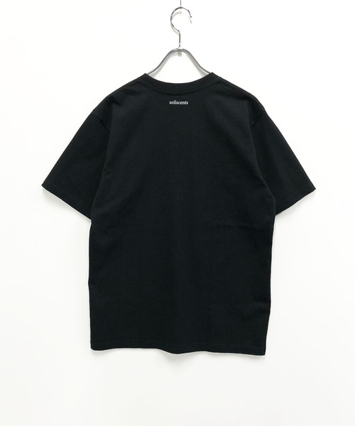 TRAP/U (トラップユー)の「コットン天竺 / メッセージロゴプリント クルーネックTシャツ(半袖)(Tシャツ/カットソー・メンズ・ホワイト/ブラック/オリーブ・M/L)」の5枚目の写真