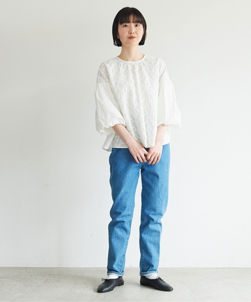 l&#39;atelier du savon - ☆新品☆l&#39;atelier du savon サファリブラウス l'atelier du savon 麻ウィングカラーブラウス | Lisululu onl