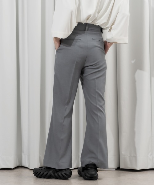 Adoon plain(アドーンプレーン)の「【Adoon plain】グルカフレアパンツ(セットアップ対応)(その他パンツ・メンズ・ブラック/グレー・SMALL/MEDIUM/LARGE)」の5枚目の写真