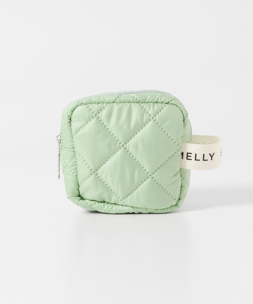 SMELLY（スメリー）の「キルティングミニスクエアポーチ（ポーチ・レディース・ブラック/グレー/ミント・-）」の9枚目の写真