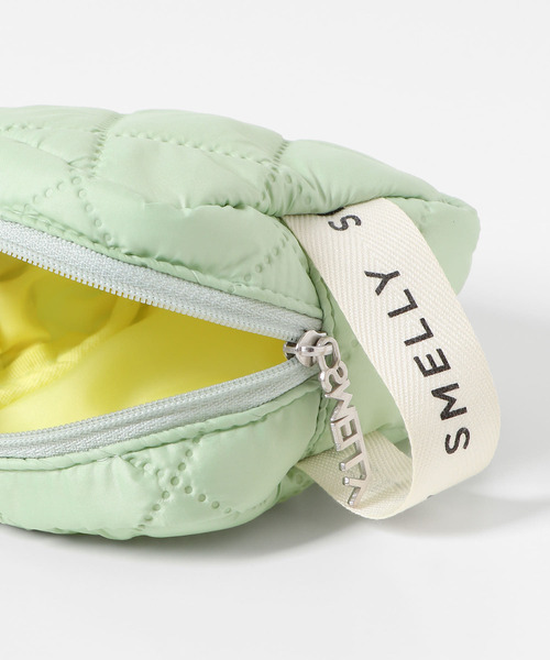 SMELLY（スメリー）の「キルティングミニスクエアポーチ（ポーチ・レディース・ブラック/グレー/ミント・-）」の14枚目の写真