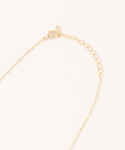 Cupid Heart（キューピッドハート）の「【Cupid Heart】結婚式アクセ！コットンパールネックレス（ネックレス・レディース・ゴールド・MEDIUM）」の3枚目の写真