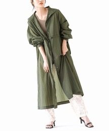 MIMIMEMETE（ミミメメット）の「シアー ドロストロングコート（その他アウター）」